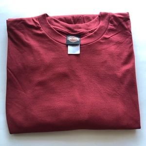 NEW Harley Davidson Red Short Sleeve Tee